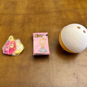 Kirby X Kura Sushi Bikkura Pon Collaboration Acrylic Charm Stand BRAND NEW
